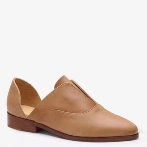 Nisolo Emma d'Orsay Oxford Shoes. Women's Size 5 Color Light Beige